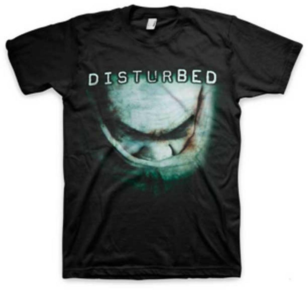 DISTURBED cd cvr THE SICKNESS Official SHIRT XXL 2X New thousand fists asylum