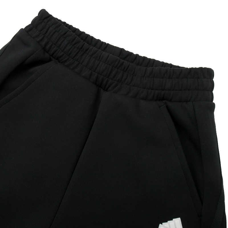 adidas Женские свободные вязаные брюки черные JX6713