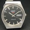 ВИНТАЖНЫЕ МУЖСКИЕ ЧАСЫ SEIKO 5 AUTOMATIC 6309A ЯПОНИЯ С ЧЕРНЫМ ЦВЕТОМ ЦИФЕРБЛАТА a701616-5