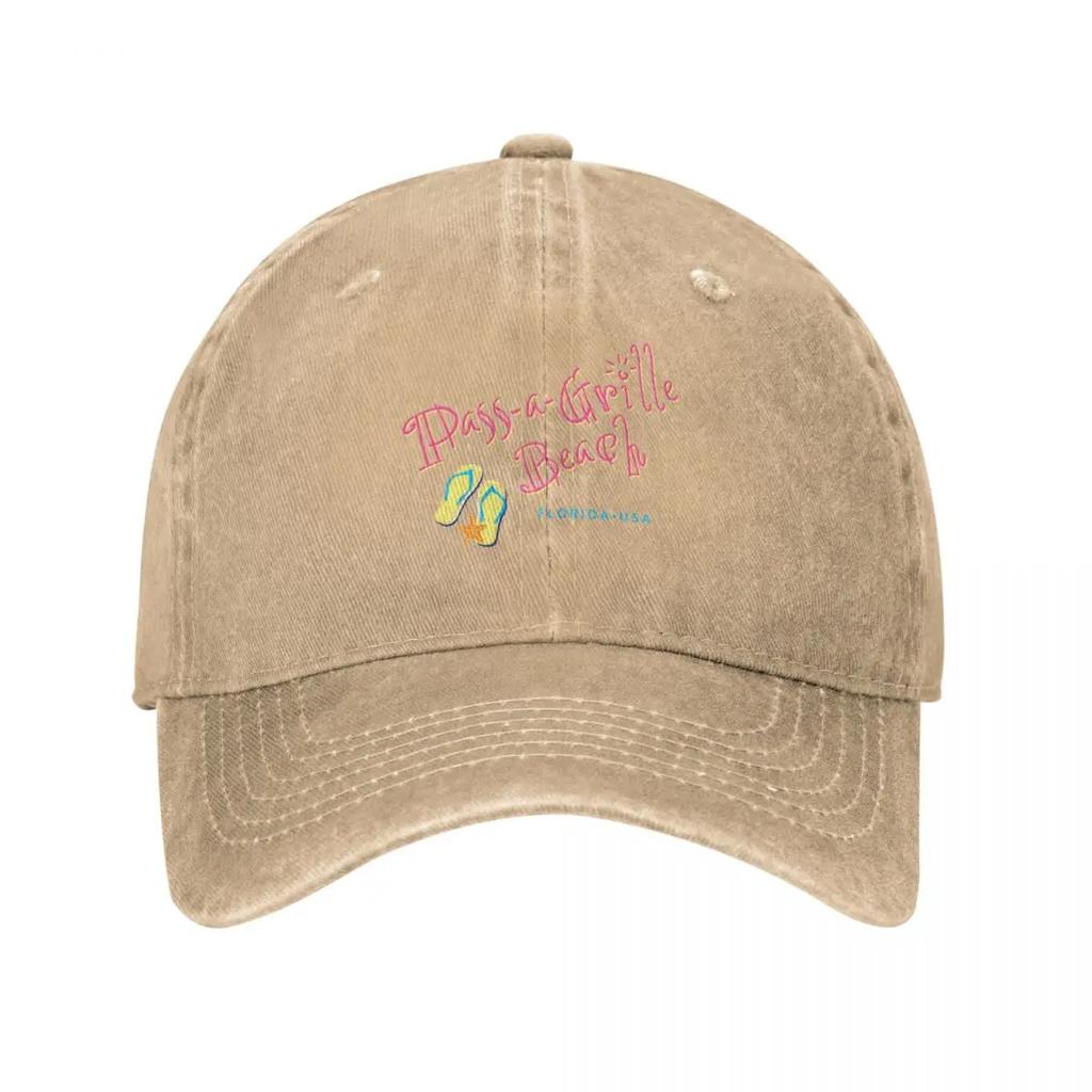 PassaGrille Beach Florida Baseball Cap winter hats for Unisex Dropshipping fashionable Military Cap Unisex Ladies Unisexs