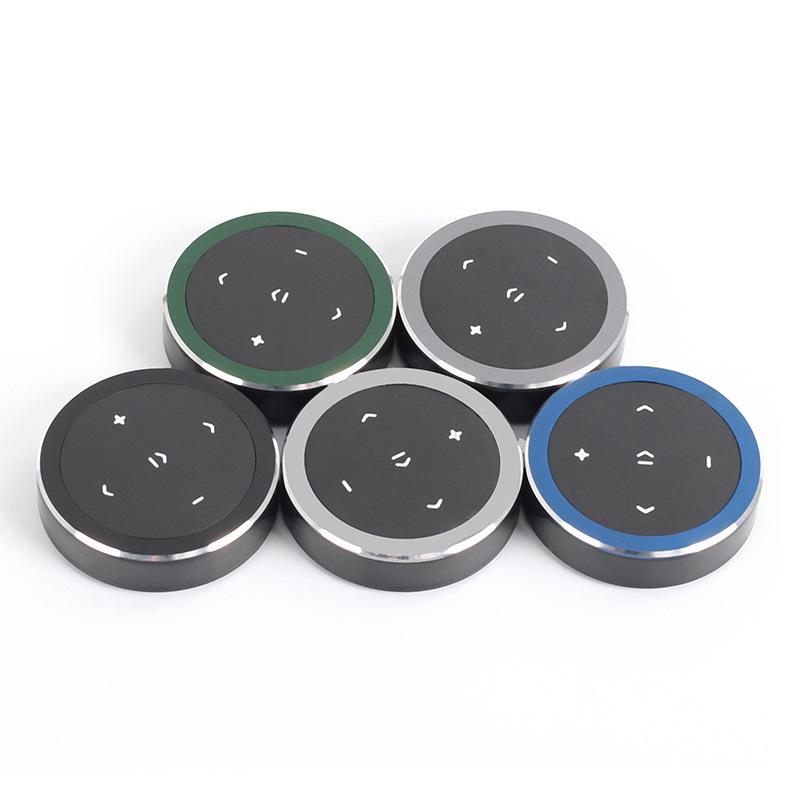 Mini Wireless Media Button Remote Controller Car Motorcycle Bike Steering Wheel MP3 Music Player Controller for IOS Android