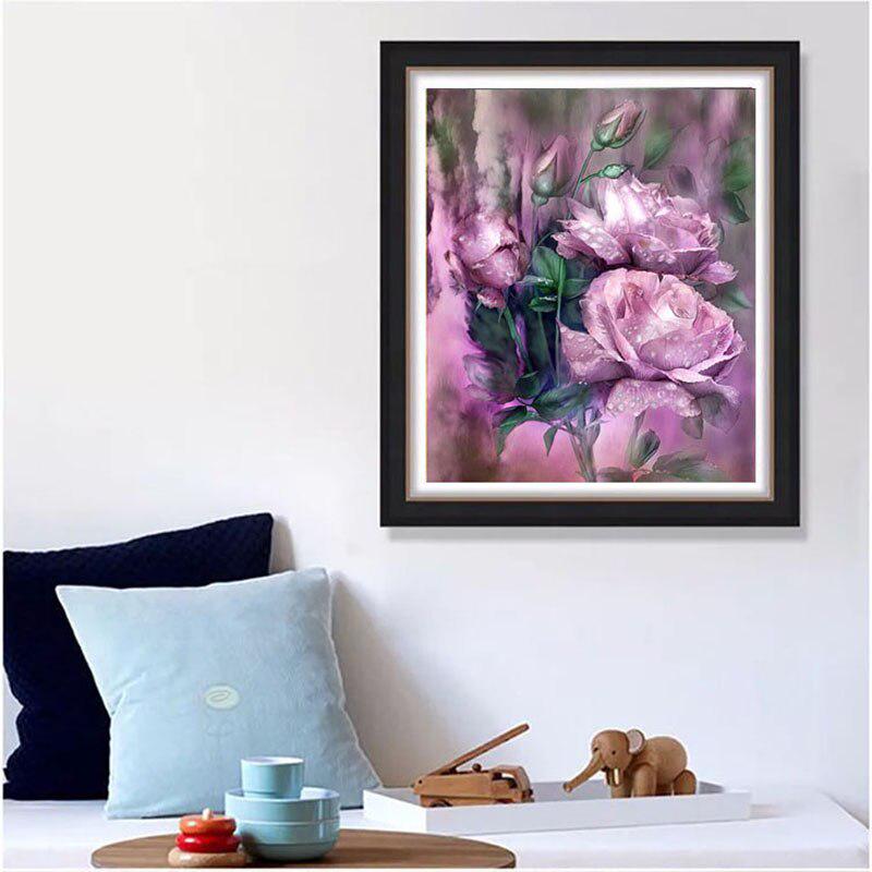 Алмазная живопись Цветочные картины из стразов Алмазная мозаика Украшение дома Алмазная вышивка