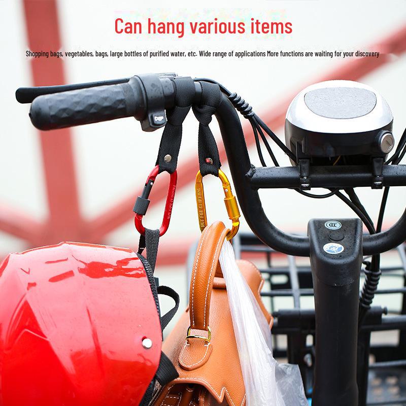 Крюк для электромобиля: Держатель для велосипедного и мотоциклетного шлема без проколов, многофункциональный универсальный передний крючок.