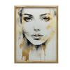 Portrait of Mystery Portrait of Mystery, 30X40 Cm, Wooden Frame Light Oak, Matte Paper 230 Gsm