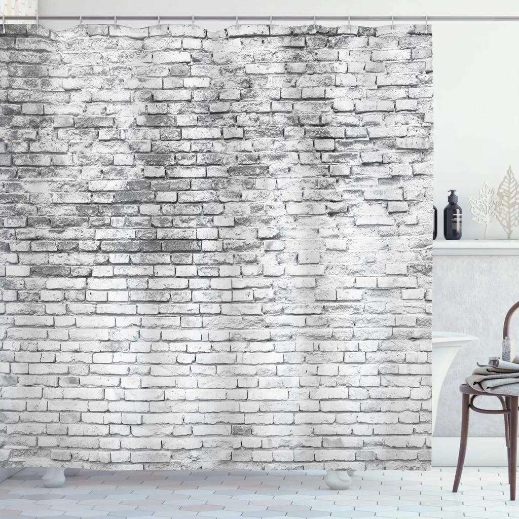 Secret Passage To Magic School Shower Curtain Brick Wall Bathroom Decoration Polyester Waterproof Fabric Bathroom Curtains Sets