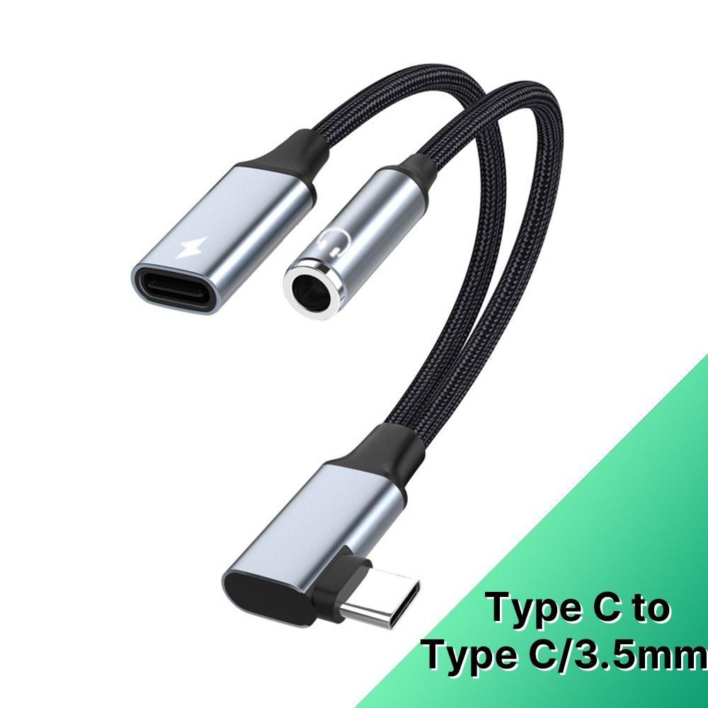 2 в 1 USB Type C аудио конвертер передача данных USB-C на 3,5 мм OTG адаптер для домашнего офиса