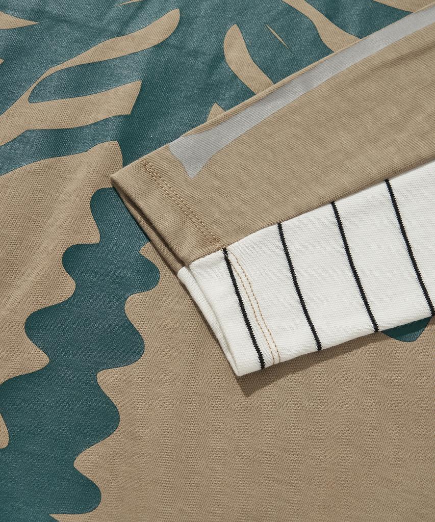 LIBERE Paradox Bone Sleeve Tee / Khaki