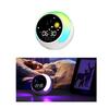 K5 Bluetooth-compatible AI Smart Speaker with Colorful LED Indoor Wireless Loudspeaker Independent Alarm Clock Function