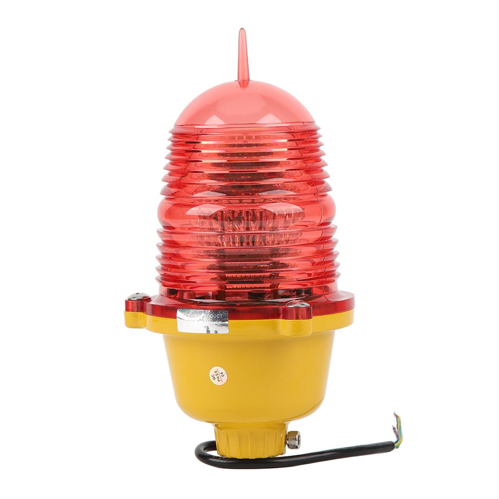 Aviation Obstruction Light Super Bright Impact Resistant Aviation Obstruction Light for Marine Boat AC220V Constant