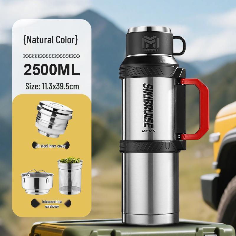 Large Capacity Stainless Steel Insulated Thermos Flask for Outdoor Travel