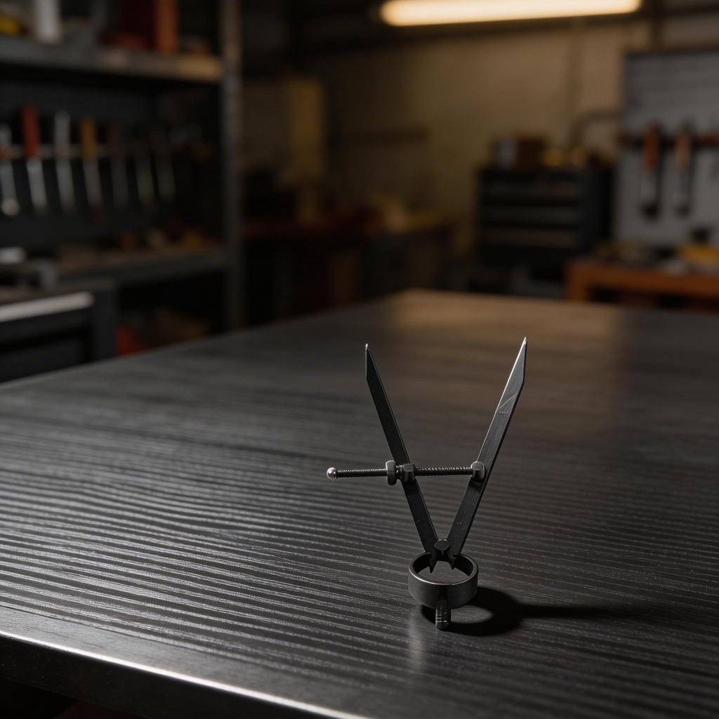 Spring-Loaded Adjustable Marking Gauge for Smooth Operation with For Compass Circle Cutter and Wing Divider Compatibility
