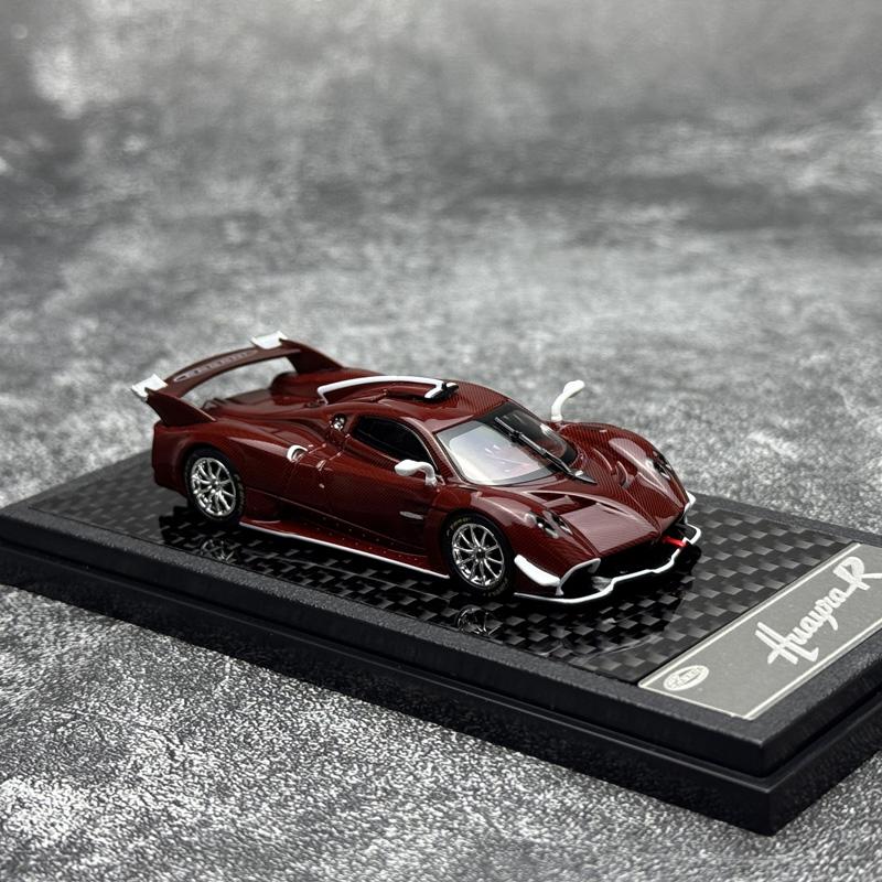 Модель автомобиля Pgn Huayra R ЖК-дисплей CLD литая модель 1:64 Статический декоративный предмет коллекция модель автомобиля