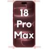 Coque Noir pour iPhone 18 PRO MAX et 2 Verres Trempé Film Protection Ecran Phonillico®