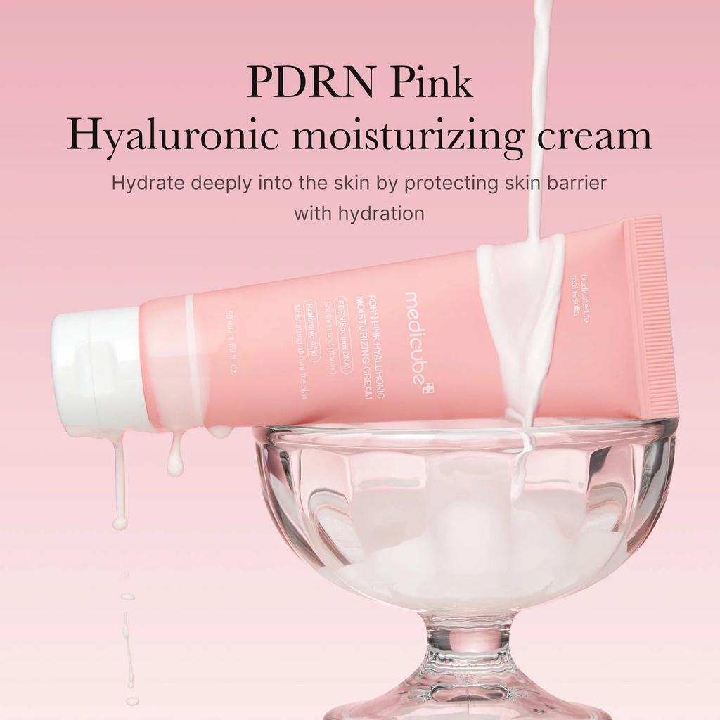 PDRN Pink Hyaluronic Moisturizing Cream 50 ml / 1.69 fl .oz.