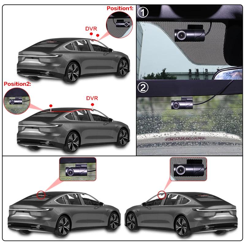 4K UHD Plug and Play Wi-Fi Автомобильный видеорегистратор Видеорегистратор на приборную панель OEM Для Chery Explore 06 Jaecoo J7 phev 2025 2024 2023 С управлением через приложение