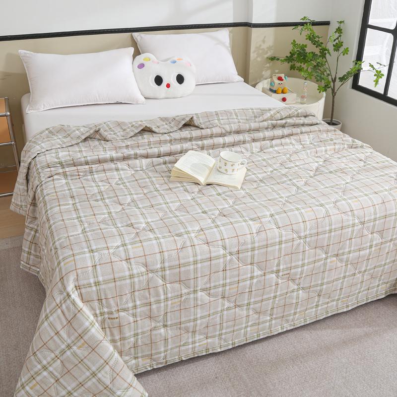 Летнее тонкое ультразвуковое стеганое одеяло, мягкое, с кондиционером, всесезонное, можно стирать в стиральной машине, односпальное, двуспальное одеяло ПОДАРОК