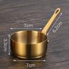 100ML Pot Gravy Milk Pot Stainless/Steel Small Mini Sauce Pan Non-Stick Saucepan