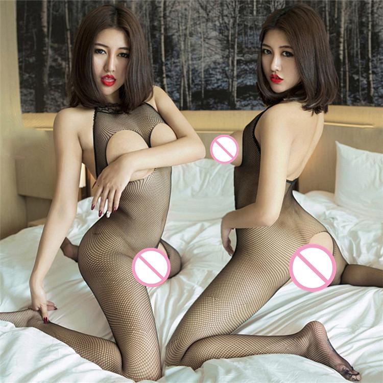 Прозрачное тело, женские сексуальные боди, чулки, костюмы с открытой промежностью, боди, чулки, секс-эротическое нижнее белье, одежда