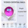 Video Sphere 2.7 Inch Crystal Ball Video Player Uploadable Videos Sphere for Adults Anniversaries Celebration Birthday Wedding