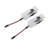 2Pcs Modified Welcome Light Projection Light Door Control Sign Projection Light Phantom Shadow Light Welcome Light Accessories