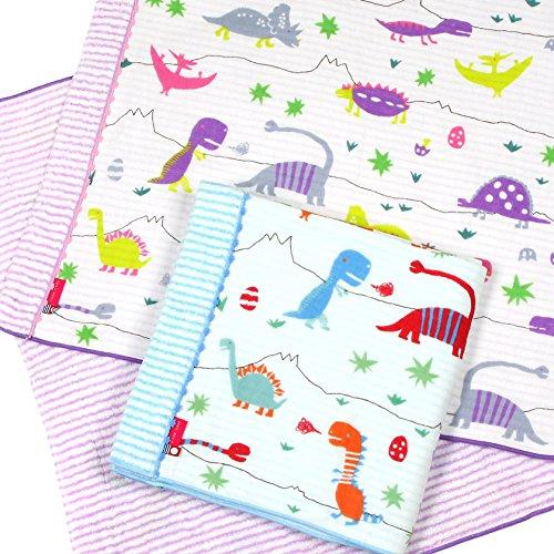 Isso ecco Имабари Банное полотенце Динозавр PR 0024067PR Фиолетовый