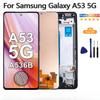 AMOLED Дисплей для Samsung A53 5G A536 LCD Дисплей Сенсорный Экран Дигитайзер Сборка Для Samsung A53 5G Запасные Части Экрана