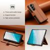 Luxury Leather Phone Case for Samsung Galaxy Z Fold 7 6 5 4 3 5G Fold7 2025 Magnetic Flip Book RFID Wallet Cover