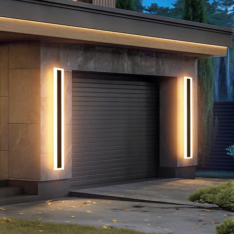 Solar Powered LED Strip Wall Light