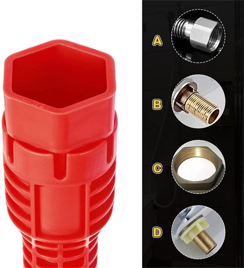 5/8 в 1 противоскользящий ключ для смесителя для раковины, многофункциональный ремонтный ключ с двойной головкой, водонагреватель, сантехнические инструменты, наборы инструментов для ванной комнаты