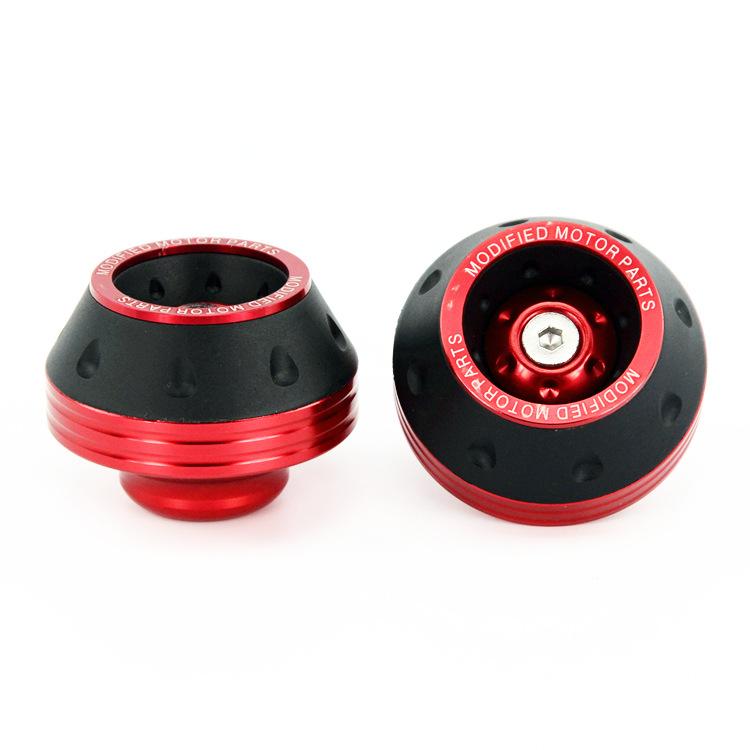 Colorful Motorcycle Crash Protector Wheel Front Fork Frame Axle Protector Pads Slider Motocross Motorbike Equipment Accessories