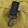 Outdoor Camping Nylon Belt Metal Hanging Carabiner Backpack Hook Clasp Survival Gear Keychain Outdoor Tools Key Chain Accessory