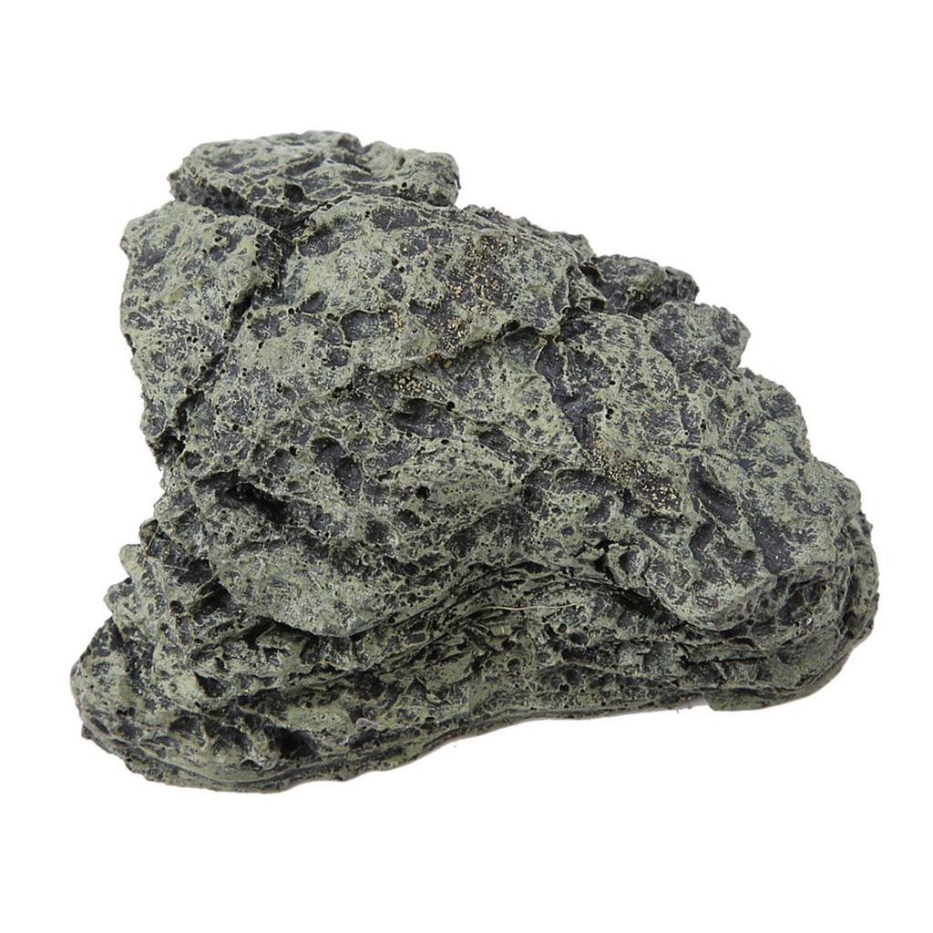 Рыба прячется в пещере Аквариум Черепаха Рептилия греется в укрытии Место обитания Декорация Орнамент