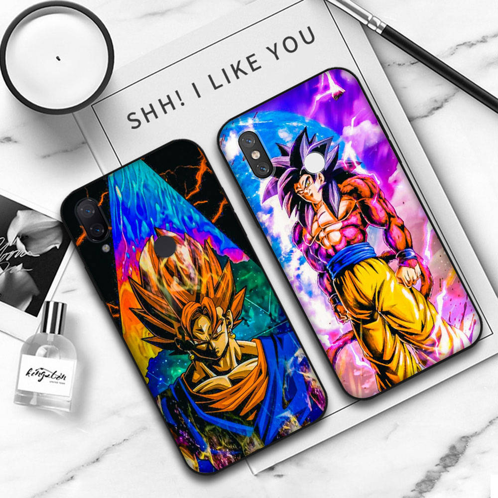 Черный мягкий чехол JW55 Dragon Ball Z для OPPO Reno 8 6 5 4 Pro Plus Find X3 A17 A3 A31 A38 A40 A53 A54 A55 A74 A76 A78 A77 A80 A94 A95 A96 Lite