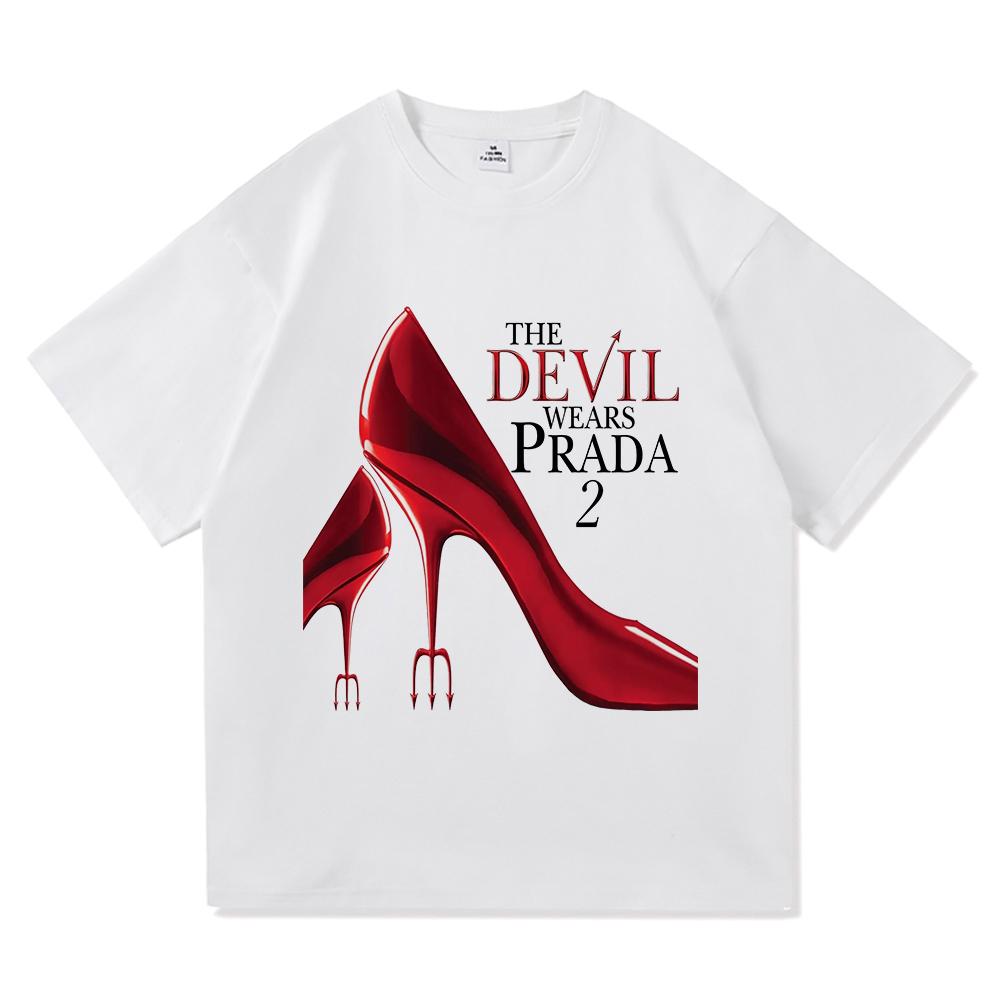 Andy Sachs Wear ILGWU T Shirt The Devil Wears Prada UnisexWomen Clothing Harajuku Clothes Vintage High Quality TShirts