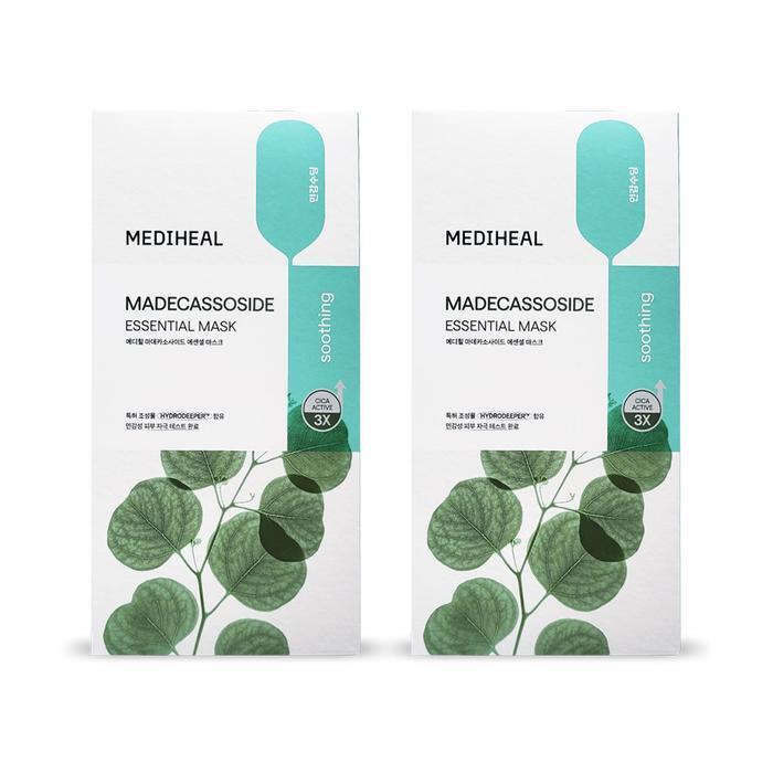 Mediheal Мадекассосид Эссенциальная Маска 10 Штук (2 шт.) (40944647)