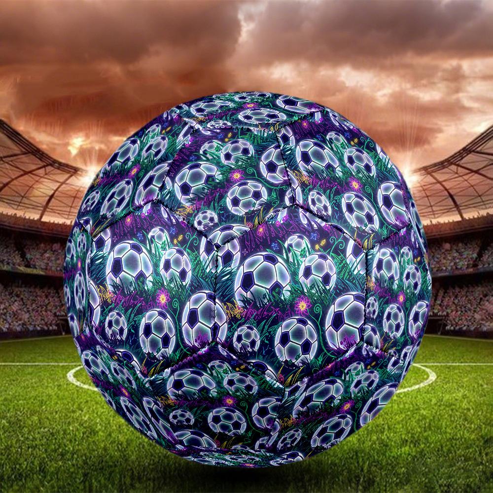 Soccer Ball Garden Size 5 Soccer Ball Machinestitched Indooroutdoor Training And Matches Perfect Commemorative Gift For Soccer Lovers Suitable For