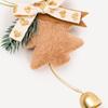 Crafts Handmade Christmas Tree Pendant Christmas Tree Bell Wall Hanging  Christmas Gifts