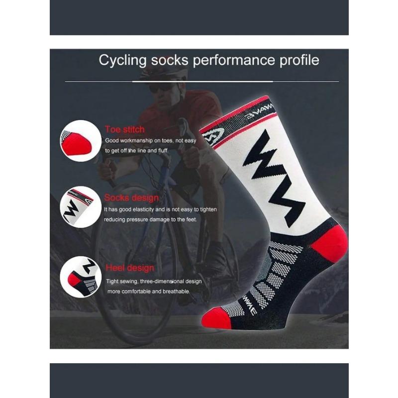 2 пары носков для бега на открытом воздухе, тренировок, езды на велосипеде, носки для марафона на открытом воздухе, носки для футбола, баскетбола