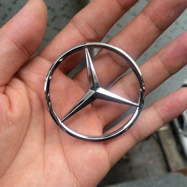 Эмблема на руль автомобиля из АБС-пластика 52/58 мм с штифтами, крышка для Mercedes Benz AMG A63 W166 W212 W213 W246 W176 W177 W205 C180 C63 W167