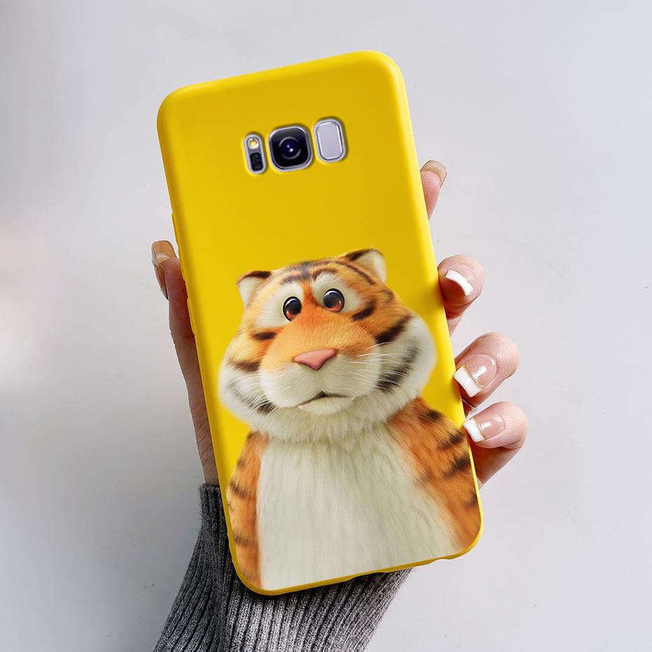 Case For Samsung S8 Plus S8+ Coque Galaxy S8 TPU Soft Silicone Funda Phone Case For Samsung Galaxy S 8 S8 Plus Cover Capa Bumper