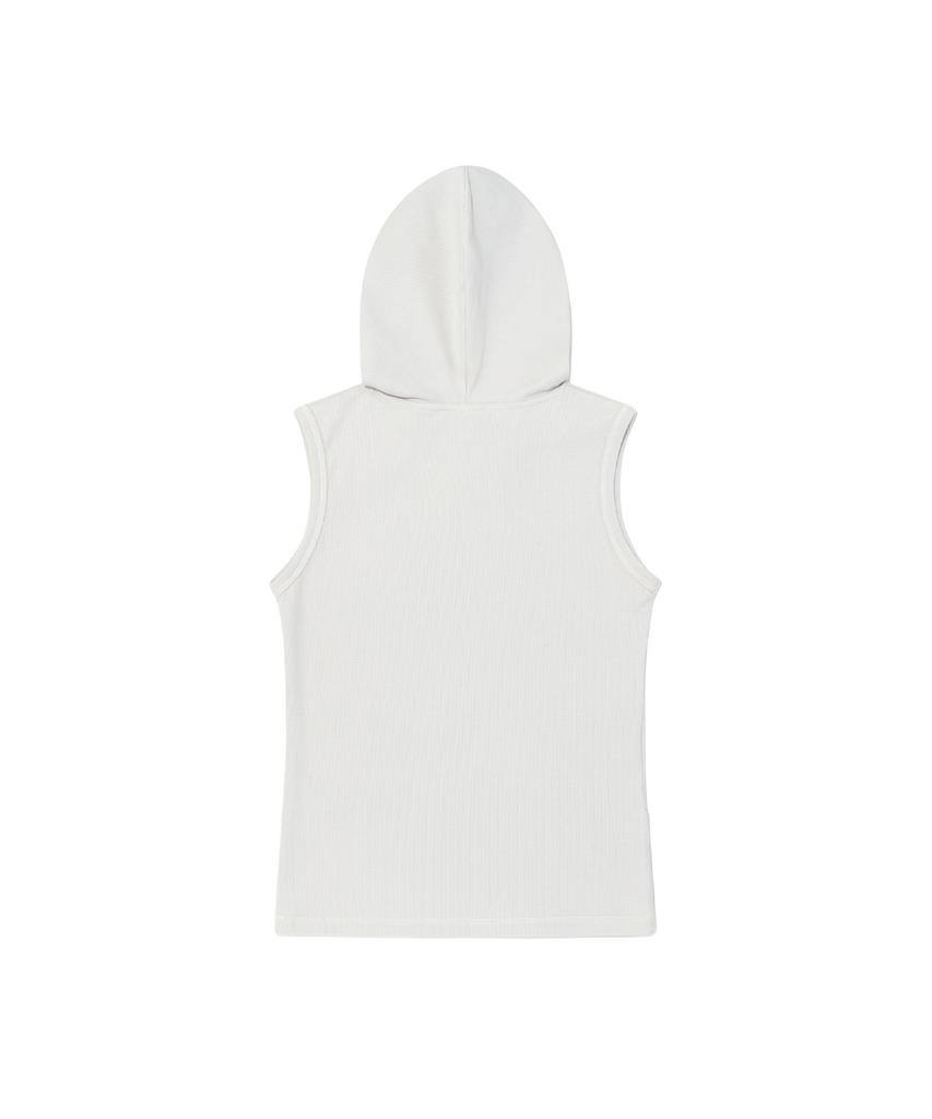 САМЫЙ ХОЛОДНЫЙ МОМЕНТ (W) Футболка с капюшоном и длинным рукавом Henley TCM (Светло-серый)