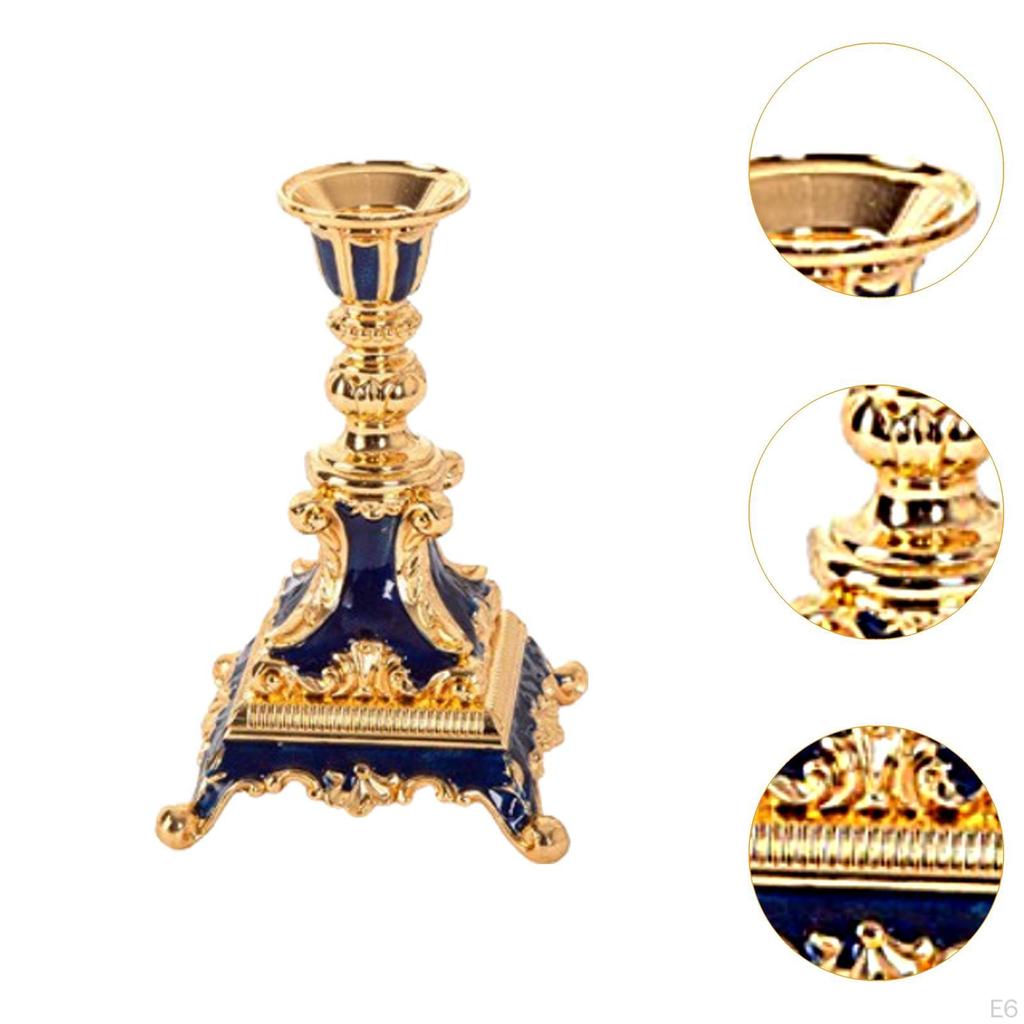 Candle Holder Candelabra Craft Decorative Stand Candlestick for Dining Table Living