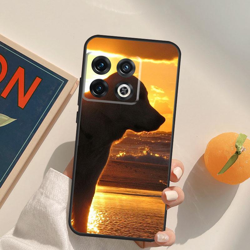 Black labrador retriever Animal Dog Case For OnePlus 12R 13R 13T 10R 15 13 12 11 10T 8T Nord CE 4 3 2 Lite N20 N30 Nord 5 Cover