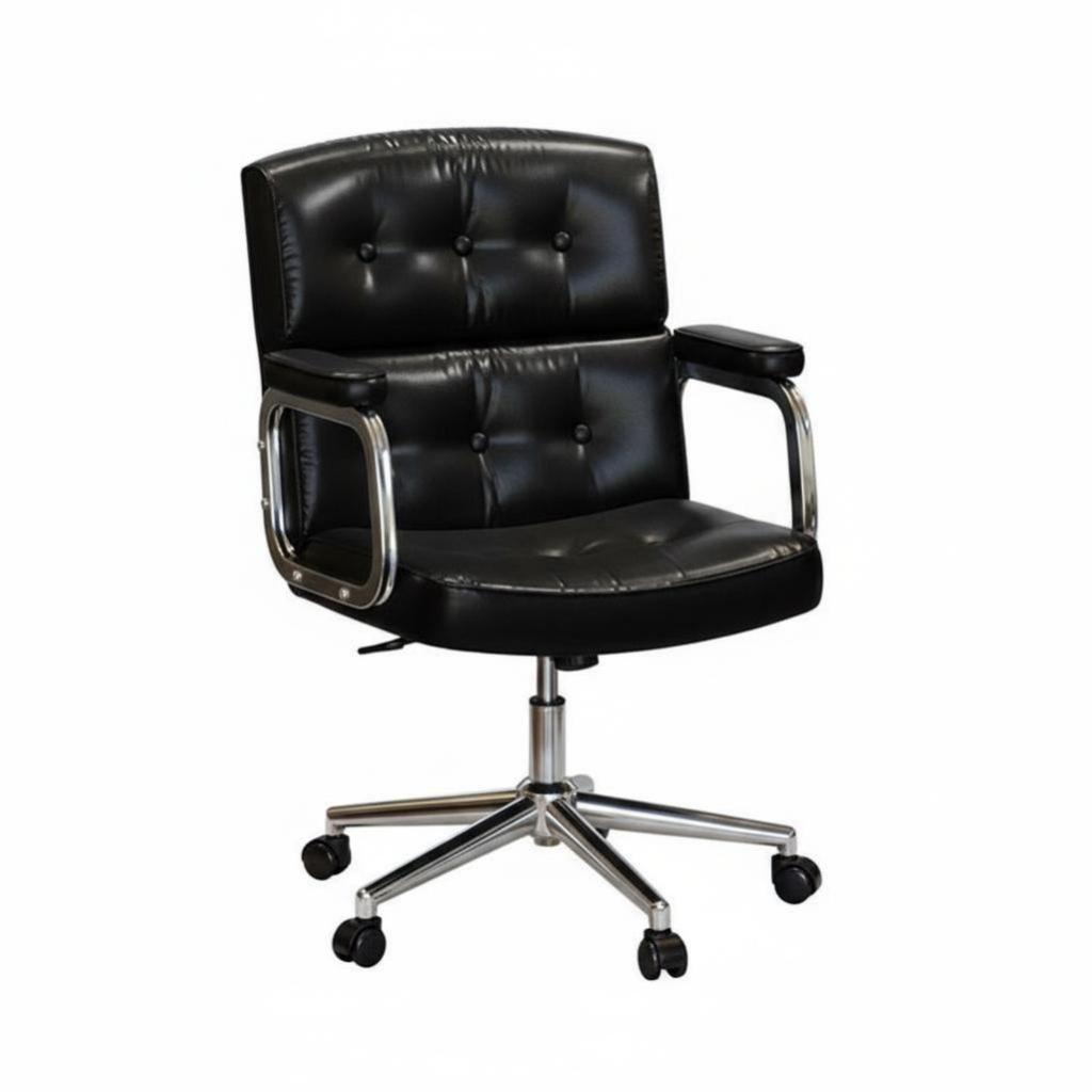 Flower spine rotate Chair Chic Design Upholstered Rolling Armchair Adjustable Height Easy Assembly for Girls, Study Room