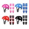 7 шт./компл. детский защитный комплект для катания на роликах, скейтборде, велосипеде, самокате, регулируемый