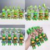 Vibrant Ninja Turtles Keychain Perfect Silicone Accessory For Bags And Keys
