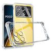 Clear Shockproof Phone Case For Xiaomi Poco M3 Pro M5S M6 Pro Transparent Silicone Soft TPU Cover For POCO M6 Pro Cases Poco M5S
