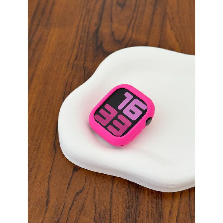 Silicone Case for Apple Watch 11-10 46mm 42/38/40/44/41/45mm Accessories Bumper protector Cover iwatch Series 9 8 7 6 5 4 3 SE 7
