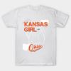 T Shirt Women Kansas Ohio Harajuku Print Kawaii Tshirt Summer Short Sleeve Female T-Shirt Top Tee