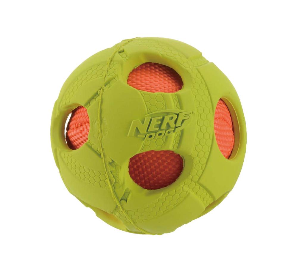 Richell Dog Toy Nerf Dog Round Crunch Ball 2.5i